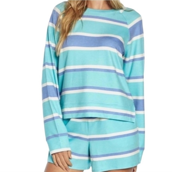 Wildfox Relaxed Color Block Ladies Lounge Set L - Picture 1 of 9